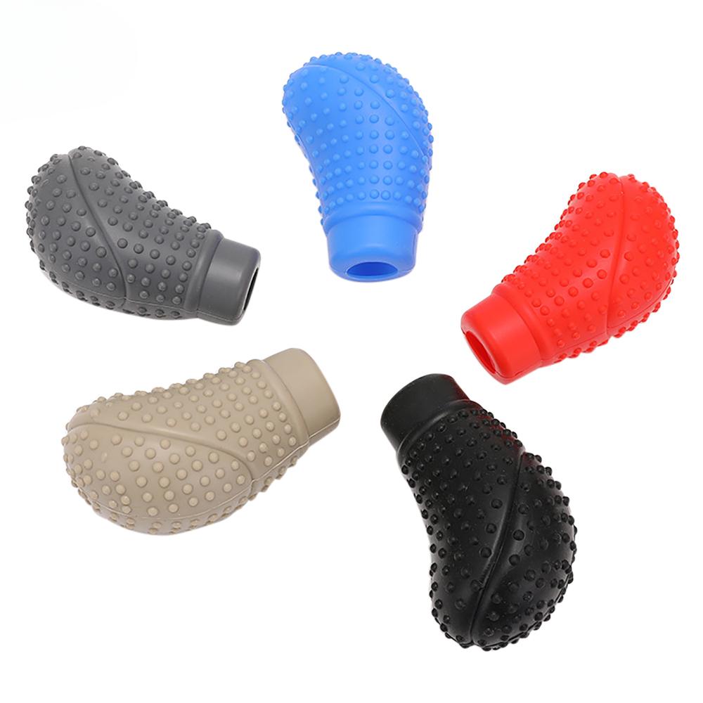 Universal Car Silicon Gear Shift Knob Cover Anti-skid Automatic Transmission Gear Lever Shift Knob Sleeve Car Accessories