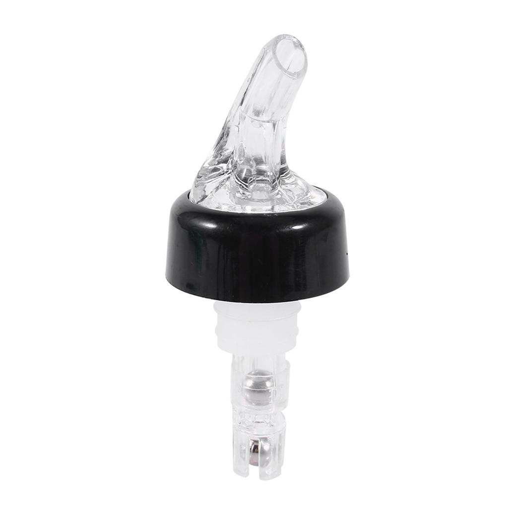 Plastic Measured Liquor Spirit Pourer Free Flow Wine Bottle Pour Spout Stopper Transparent