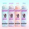 750 мл K-Pop Охотники на демонов Градиентная Бутылка для воды с трубочкой Портативная Чашка большой емкости Легко чистящаяся Многоразовая разработана для Офиса Школы Улицы