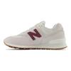 New Balance Кроссовки унисекс 574 Bone White Burgundy Кремово-черные U574NOW