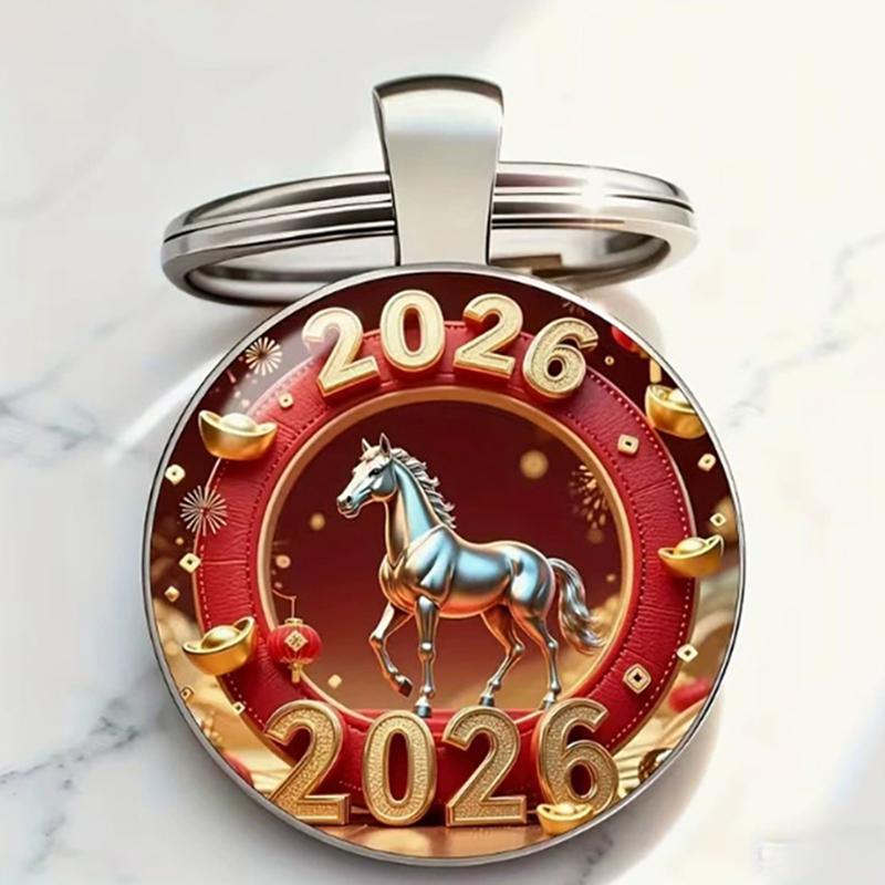 Брелок для ключей в виде лошади, элегантный цинковый сплав. Прочный Стильный Подарок для Мужчин и Женщин. Идеально для праздников и любителей лошадей