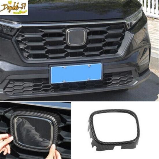Накладка на решетку радиатора из углеродного волокна подходит для Honda CR-V CRV 2024