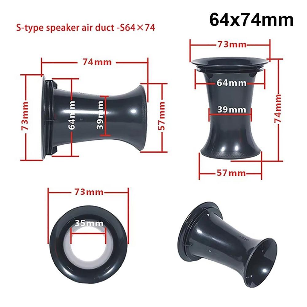 1Pcs Voice Part Speaker Port Tube Reflex Port Sound Box Port For Reflex Inverted Audio Woofer