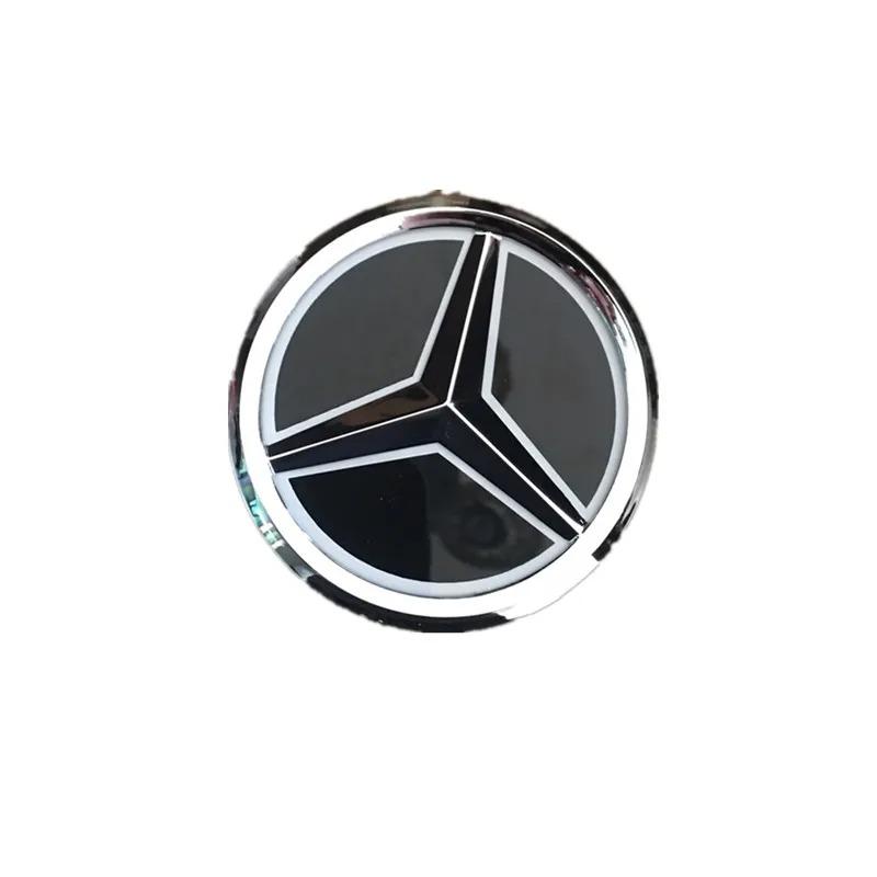 BENZ 9.5см Автомобильный Задний Значок на Багажник ABS Светодиодный Значок Свет Аксессуары для Mercedes Benz S350 S300L S A B C E Класса GLA GLK ML GL GLC GLE