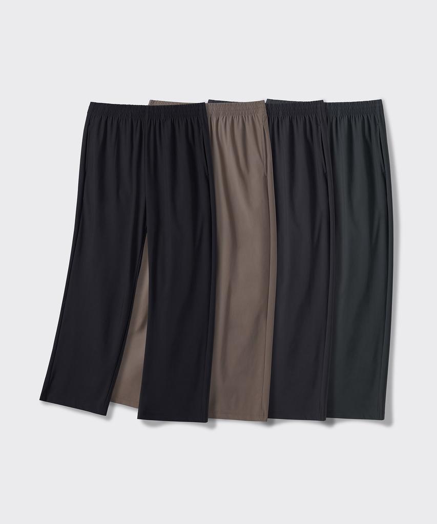 MUSINSA STANDARD Cooling Wide Elastic Pants 2-Pack