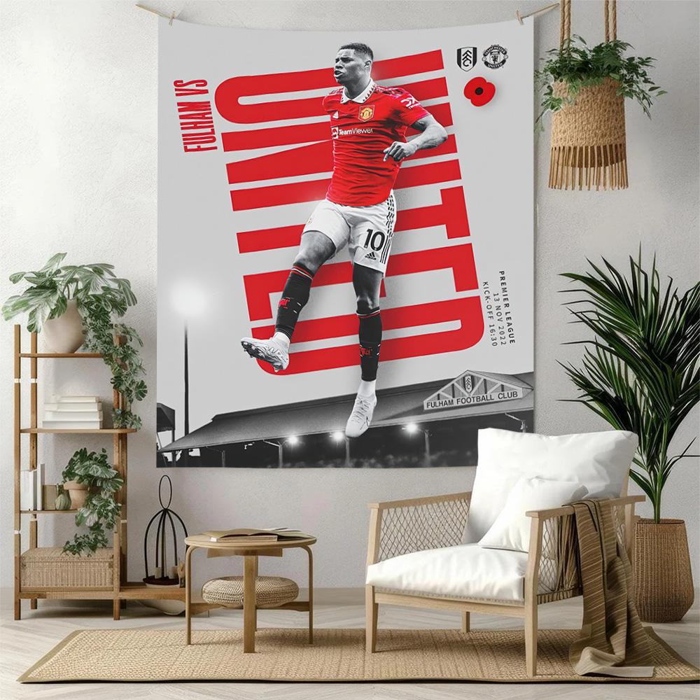 Manchester Wall Decor Tapestry Art For Pet Memorial Birthdaywedding Party Backdrop Family Gift