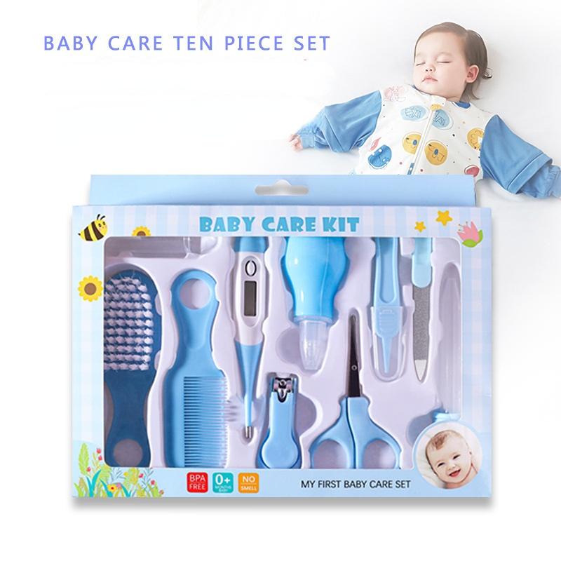 Baby Care Set with Nail Trimmer for Babies Health Newborn Safety Kit Hair Daily Care Kit For Newborn Babies Thermometer High Quality Set