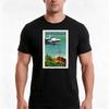 Air Liban Lebanon Vintage Poster Tshirt Summer Casual Cotton Tee Oversized Streetwear Tops Vintage Graphic Print