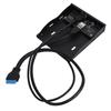 USB 3.2 GEN1 Концентратор на передней панели 5 Гбит/с Высокоскоростной Тип C и USB 3.0 Розетка 19-контактный Отсек для дисковода 3,5 дюйма для компьютеров