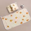 Baby Infant Cotton Wiping Towel Baby Face Towel Washcloths Nursing Towel Saliva Wipe with Cartoon Pattern 25x50cm