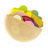 28PCS Felt Food Burger Sandwich Food Set Children Pretend Play Toys Food Sandwich Toys Children's Kitchen Role Playing Gifts