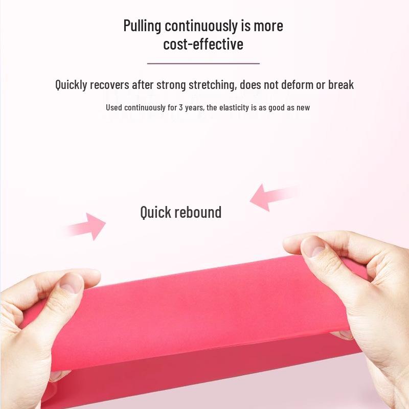 Кольцо для йоги из ТПЭ и латекса: Эластичная лента сопротивления для фитнеса и тренировок подтягиваний