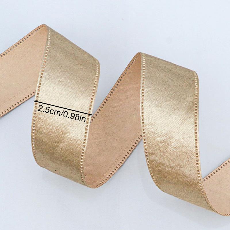 1 шт. бант материал яркий шелковый блестящий лента для вечеринок подарки свадебные цветочные гирлянды упаковка DIY атласная лента подарочная коробка руководство