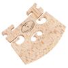 Maple Wood Violin Bridge Regular Type 1/8 & 1/4 & 1/2 & 3/4 & 4/4 Size