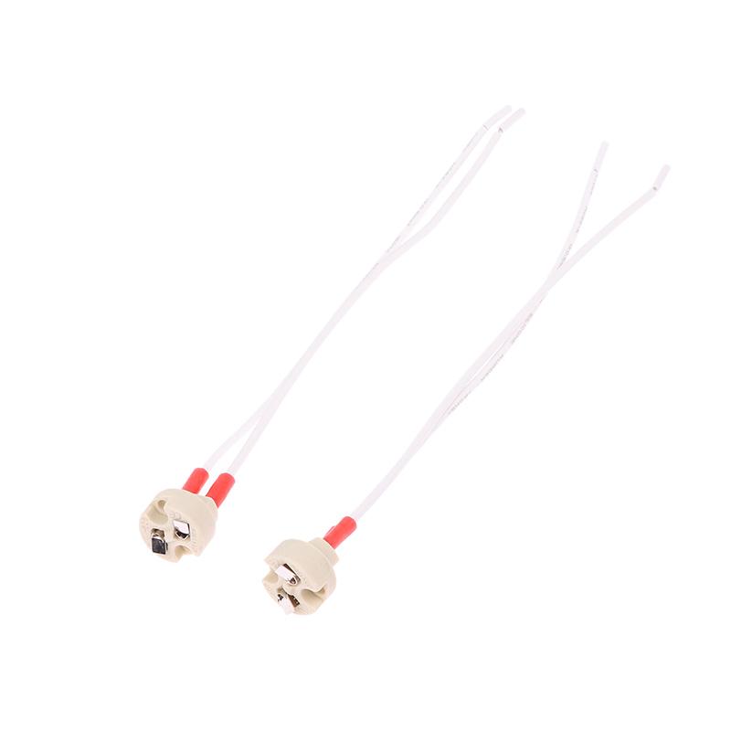 5 шт. Патрон для лампы GU5.3 MR16 G5.3 Улучшенный европейский цоколь лампы Круглая розетка 15 см Керамический патрон для светодиодной лампы