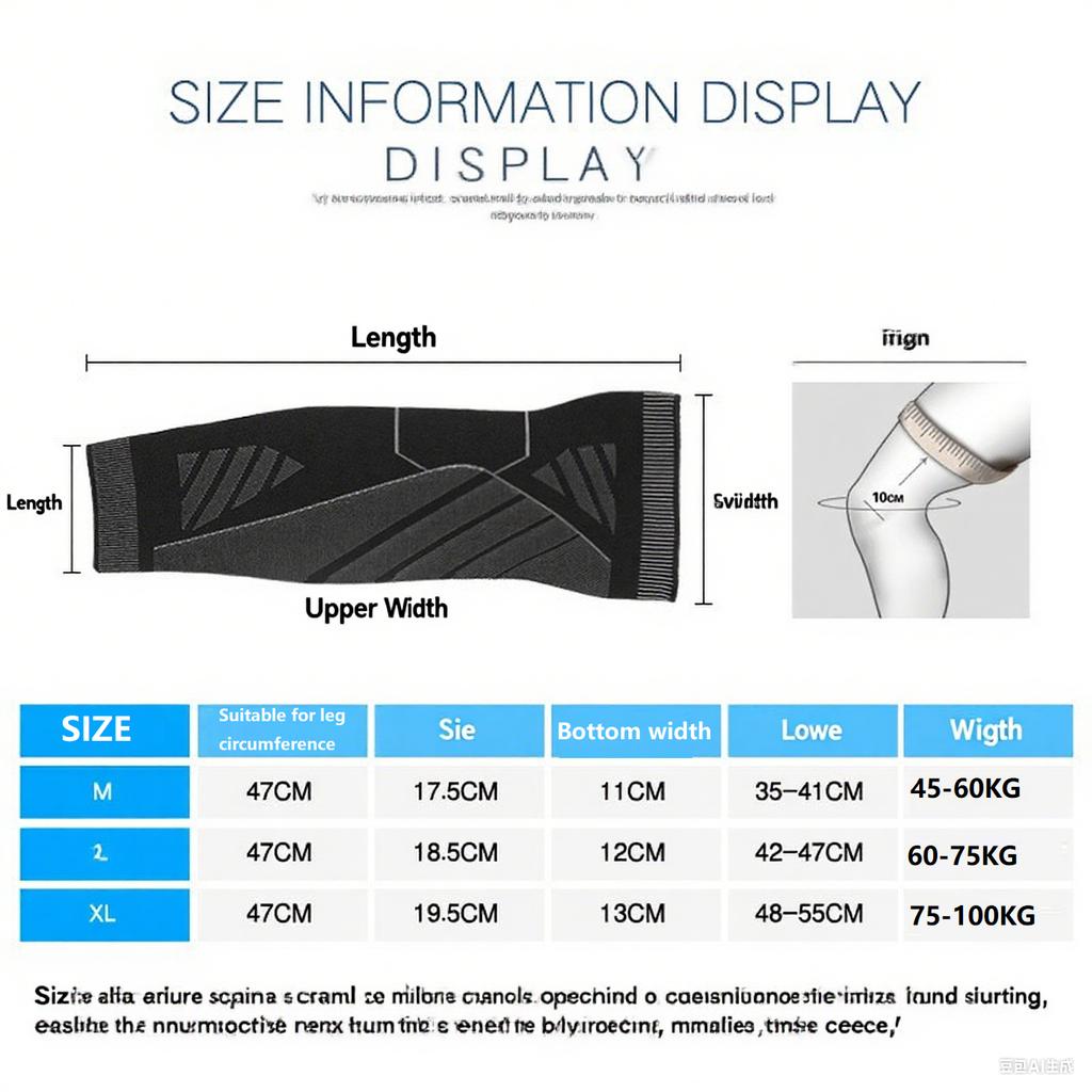 1Pcs Leg Compression Sleeves For Cycling Running Support Calf Sleeve Warmers For Men Women Htt03