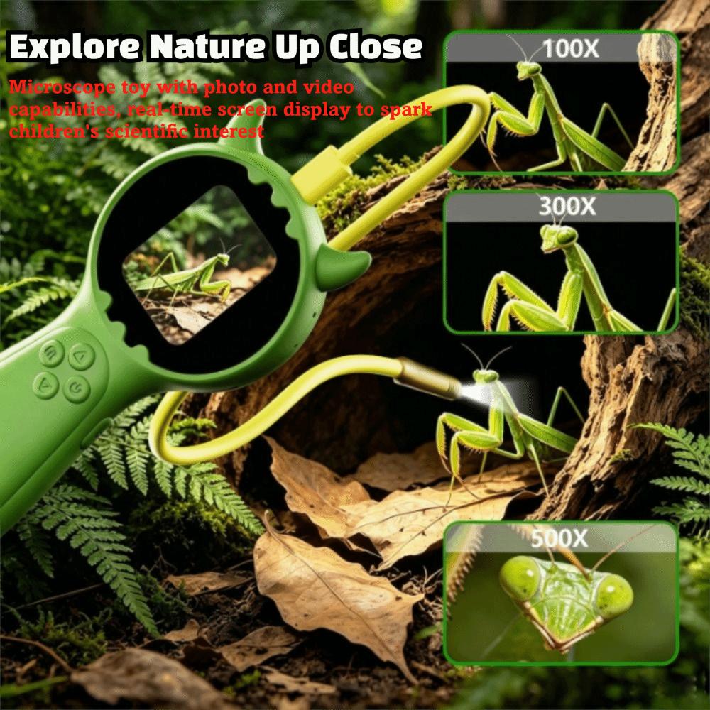 2 Inch IPS Screen Kids Exploration Endoscope HD Nature Exploration Camera Indoor Use