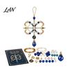 Mother Daughter Craft Projects 12 Zodiac Blessing Beaded Ornament DIY Kit, Beginner Friendly Sign Custom Symbol Keepsakes Beading Set, Hanging