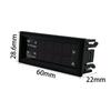 DC0-100V 200V 4-значный 10A Светодиодный цифровой вольтметр амперметр Автомобильный мотоциклетный измеритель напряжения тока Детектор вольт Тестер Панель монитора