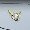 3D Metal VOLVO Car Emblem Sticker V Shape Auto Badge Decal Fender Decor For Volvo XC60 XC90 S60 S90 XC40 V60 V90 S80 V40 C40