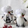 Chef Gnome Comfortable Plush Beautiful Elegant Tabletop Ornament Figurines Miniatures