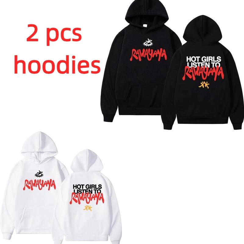 Autumn Men's Women's Hoodies Y2K Hip Hop Trend Unisex Fashion Pullover Long Sleeves Loose Casual Vintage Sweatshirts
