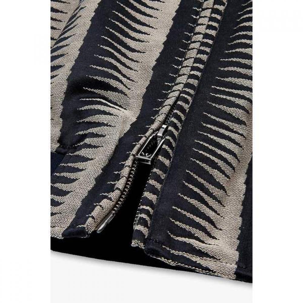Emporio Armani 26 S S Men S Patterned Button High Neck blouSon A516110032