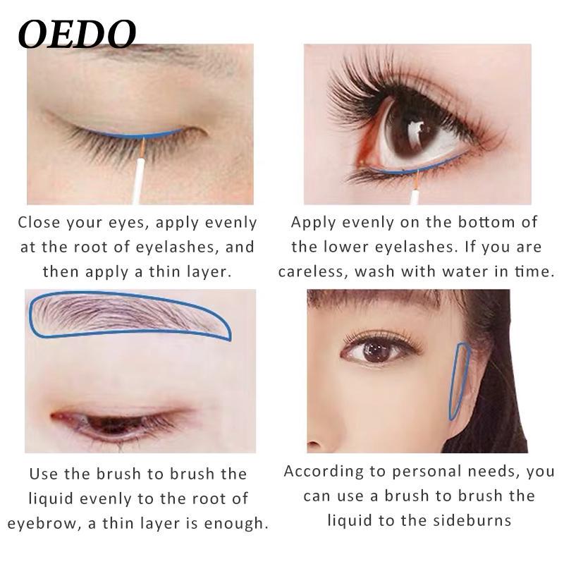 Curling Eyelash Growth Eye Serum 7 Day Eyelash Enhancer Longer Fuller Thicker Lashes Eyelashes and Eyebrows Enhancer Eye Care