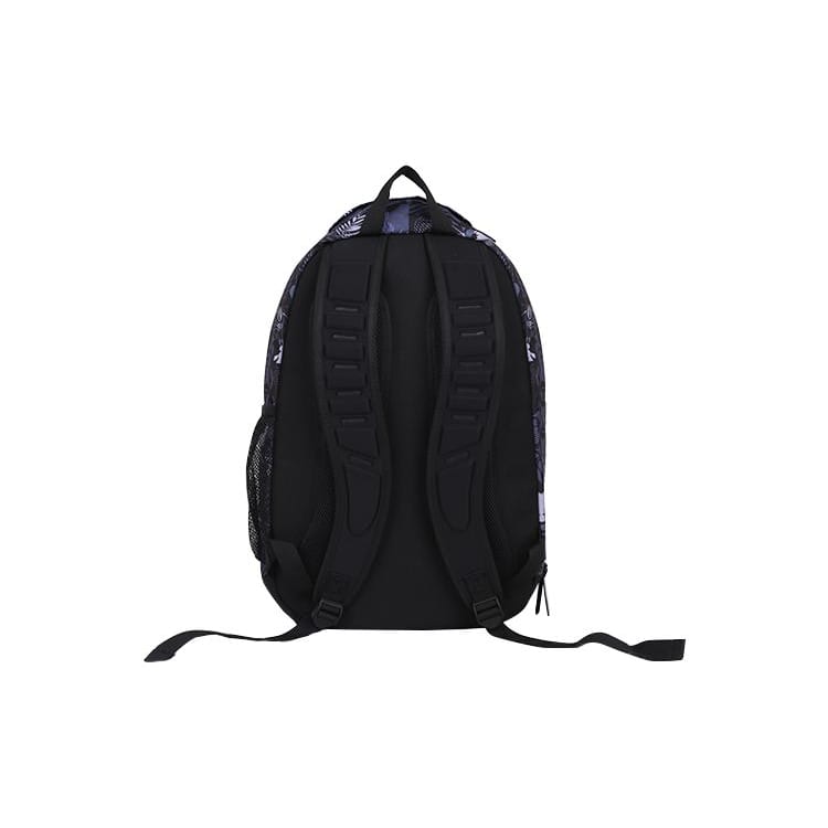 LINING Polyester Laptop Backpack Regular Men's Maple Leaf Black YBST093-4