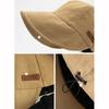 Women's Foldable Summer Outdoor Beach Fisherman Hat Sunscreen Cap Wide Brim Bucket Caps