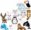 Polar Animal DIY Felt Sewing Kit for Kids