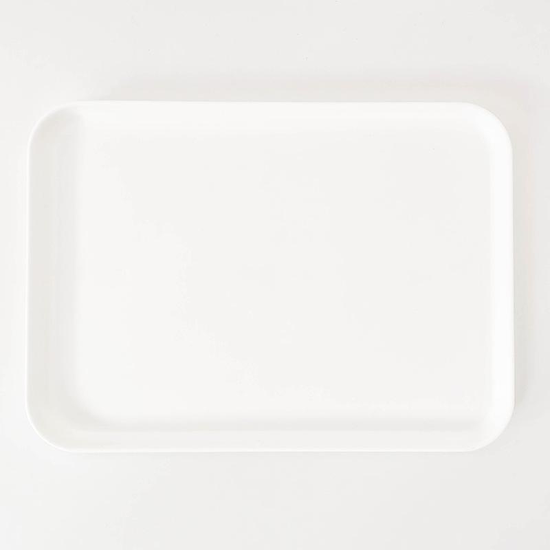 Nordic Style Rectangular Plastic Tray for Fast Food, Kindergarten, Home, and Catering