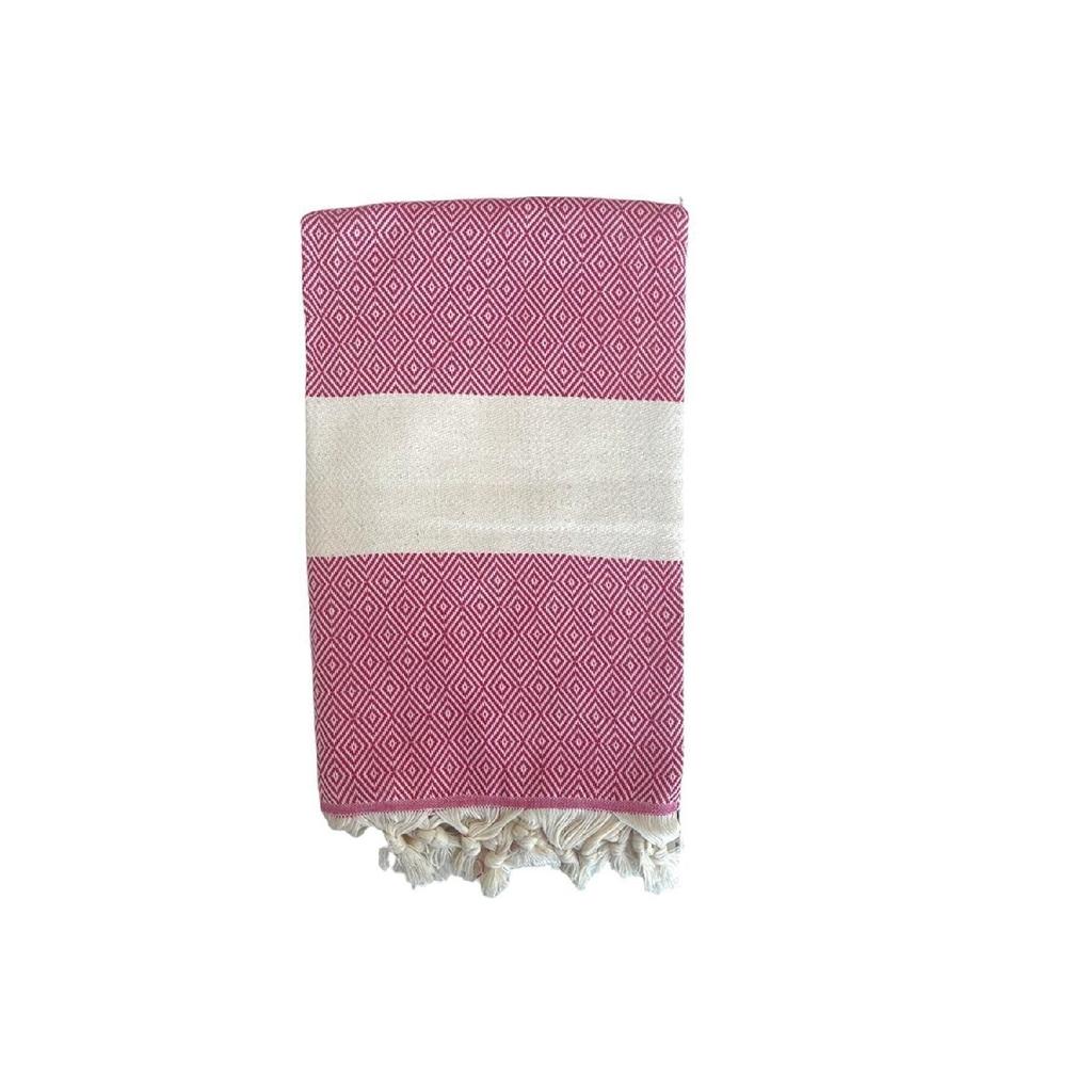 Полотенце Maryon Peshtemal из 100% хлопка, фиолетовое