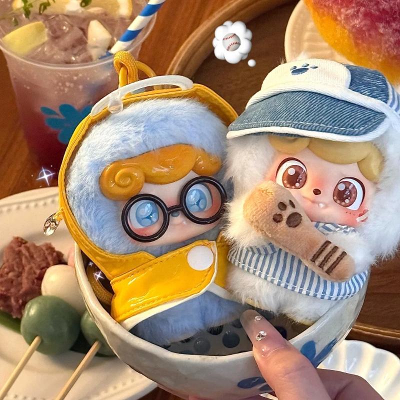 Genuine Q.Kid Outdoor Activities Series Blind Box Cute Figurine Doll Collect Desktop Ornament Trend Kids Girl Gift