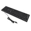 Клавиатура K1800 Minority Language Keyboard, 104 клавиши, кабель 4,2 фута, эргономичный дизайн, проводная игровая клавиатура USB