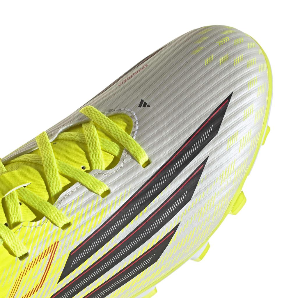 Adidas F50 Club FxG Футбольные Унисекс Командный Solar Red Размер см Шипы, Взрослый, OOL63, Желтый/Core Black/Lucid (JR9053), 28,0