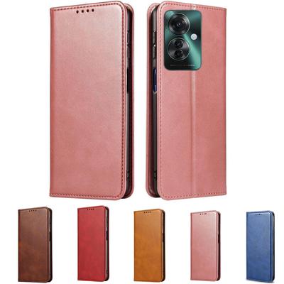 Чехол-книжка с держателем для карт для OPPO Reno 11 F 5G EUR RUS из искусственной кожи, откидная обложка, ретро-чехол-кошелек, Fundas Coque