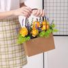 Kraft Paper Flower Gift Bag
