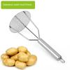 Stainless Steel Potato Masher Vegetable Masher Crush Vegetable Fruit Press Maker Kitchen Tool Gadget Kitchen Accessories
