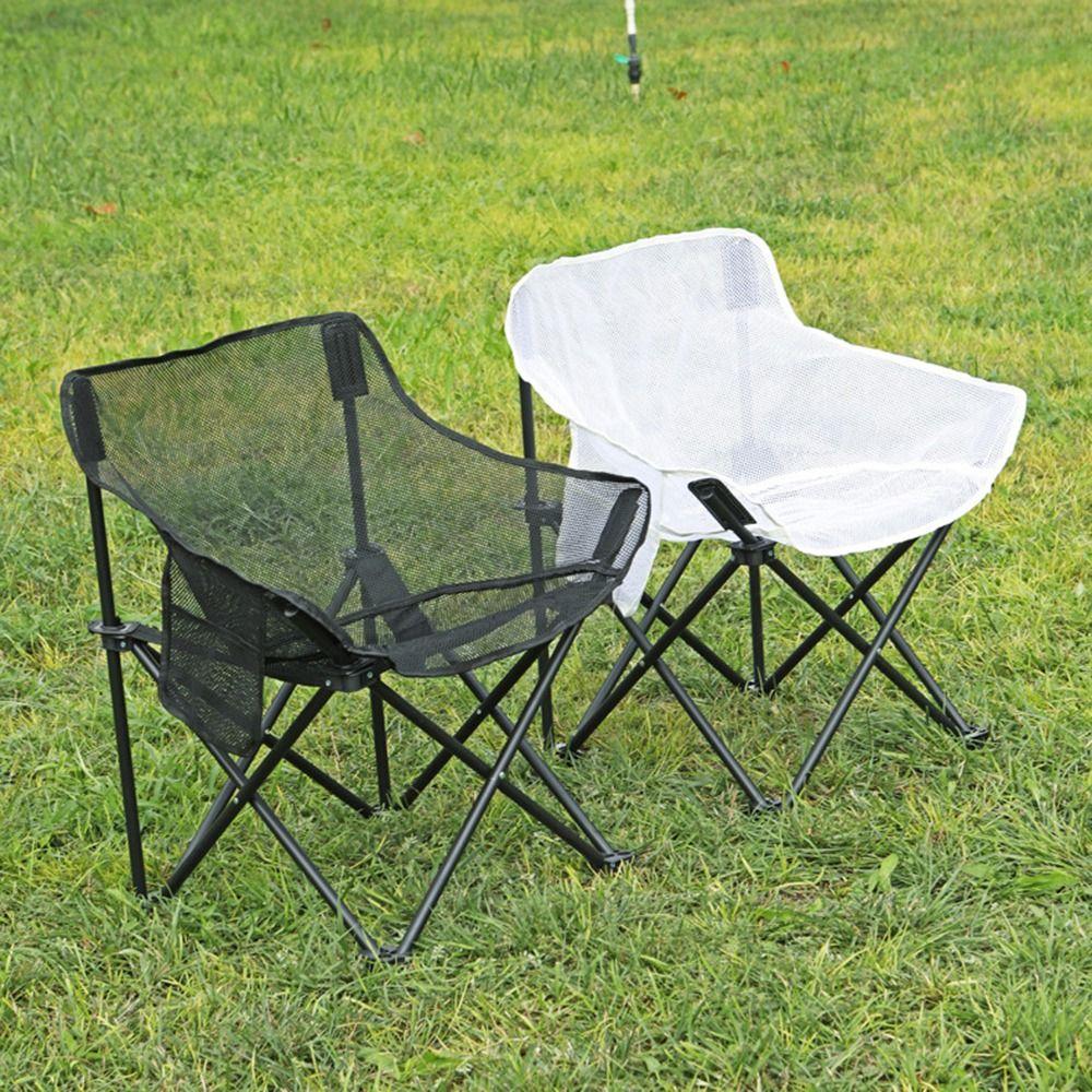 Breathable Camping Chair Cover Hollow Mesh Seat Cover Beach Chair Pad  for Outdoor Fishing Backyard