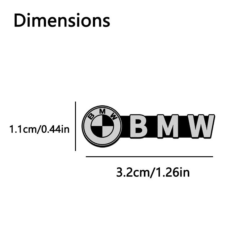 4pcs Car Speaker Audio Aluminum 3D Emblem Badge Stickers Decals For BMW M 3 4 5 6 7 Series F30 G20 G22 G23 G26 F10 G30 GT G32 X1 XJBRL1