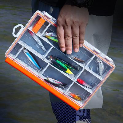 Рыболовный ящик Водонепроницаемый Крючки для рыбы Рыболовные приманки Контейнер для хранения наживки со съемными перегородками Рыболовные аксессуары Ящик для хранения инструментов