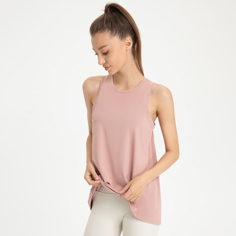 Yomoment Stylish Tank Hot Yoga Top Women's Bag-Style Top, Sleeveless, Moisture-Wicking, Quick-Drying, 2-Way Stretch, Sportswear,