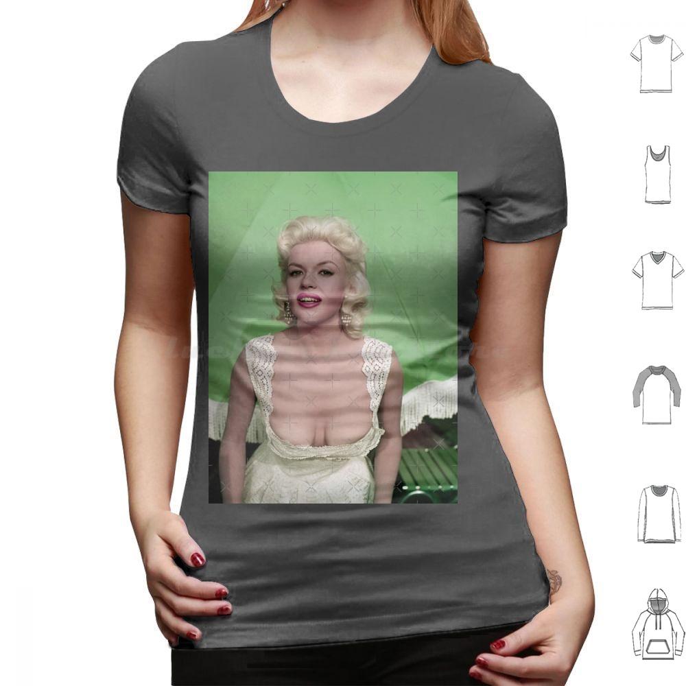 Jayne Mansfield T Shirt 6xl Cotton Cool Tee Jayne Mansfield Actress Movies Film Celebrity Vintage Classic Star Famous Hollywood