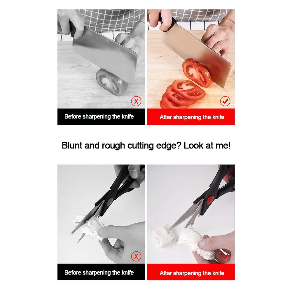 Электрическая точилка для ножей, Двусторонняя точилка с подставкой, Защитная крышка, Мощный мотор, Профессиональная электрическая точилка для ножей, Подарок другу