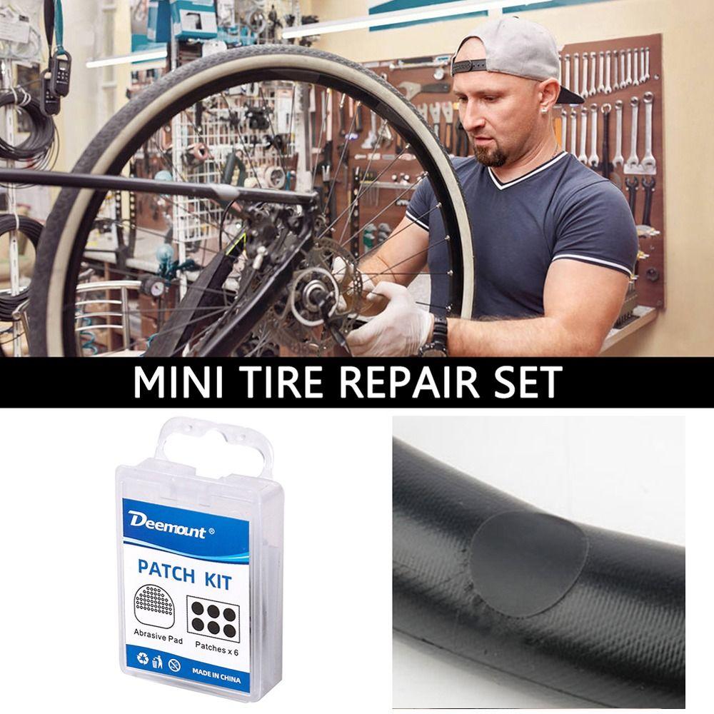 Patch Glueless Bicycle Tire Patch Bike Tire Patch Kit Tyre Repair Tools Rubber Puncture Patches