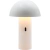 Cordless Table Lamp - LUMISKY - TOD WHITE - H28 Cm - Adjustable Head - Warm White LED