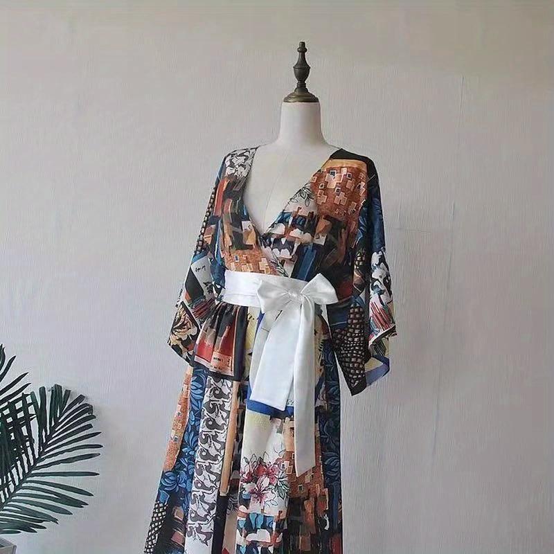 Ladies' Belts Are Decorated with Burgundy Black Silk Wide Waist Seal and Long Ice Silk Lace Soft Accessories Belt