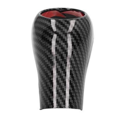 Накладка на ручку рычага переключения передач в стиле карбонового волокна, наклейка на головку рычага переключения передач, замена для