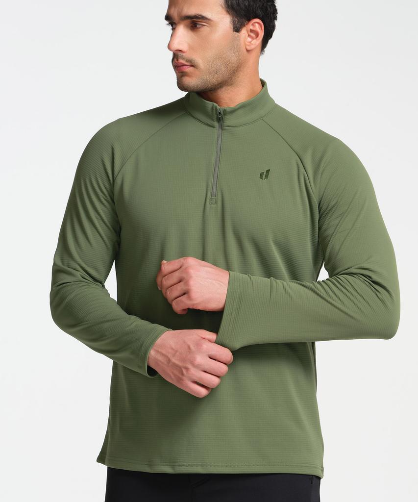 DEUTER Kev Zip-Up T-Shirt (Men)